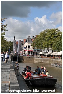 Leeuwarden is een waterrijke stad met een historisch stadshart