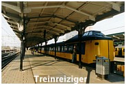 Zugreisender, für mehr Informationen über Leeuwarden per Zug
