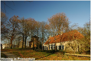 Private home next to the "Princentuin Harbour"