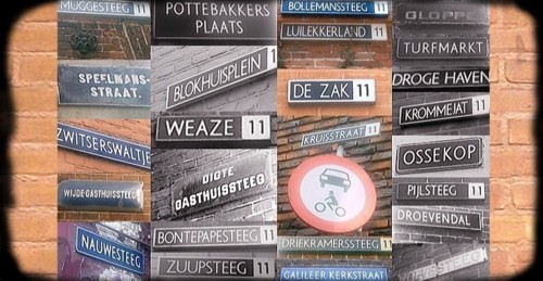 Many old streets in the innercity do have wonderous names...