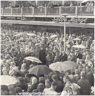 2 oktober 1963 - Regen tijdens het openingsfeest