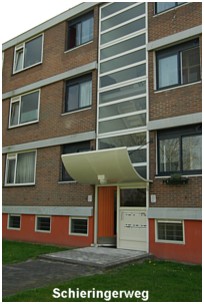 Gerenoveerde flat aan de Schieringerweg